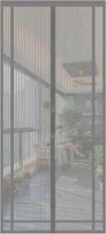 Magnetinis durų tinklelis 90 x 210 cm