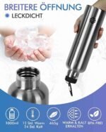 Termosinė nerūdijančio plieno 1 l gertuvė - Image 5