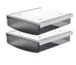 2vnt. 1,7 l talpos stalčiai 21 x 18 x 5,4 cm