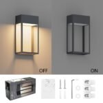 LED 24 W lauko sieninis šviestuvas - Image 2