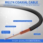 SMA laidas 3 m 4G LTE ir 5G modemams 2 vnt. - Image 2