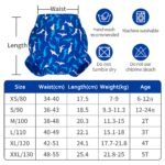 Vaikų plaukimo sauskelnės 3 vnt. 5 m. XXL - Image 2