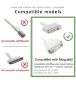 Magnetinis USB-C įkrovimo laidas 2 m 85 W / 20 V suderinamas su „MacBook Air Pro“ 2012–2017 m. - Image 5
