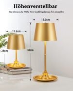 Belaidė įkraunama stalo lempa - Image 2