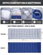 Sulankstoma lova su pagalvėle 188 x 71 cm - Image 2