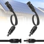 Saulės kabelio prailginimai 6 mm², 2 vnt., 30 cm