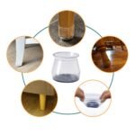 32 kėdžių kojų apsaugos 35-40 mm - Image 5