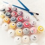 Grebesty piešimas pagal skaičius 40x50cm, rinkinys be rėmo - Image 4