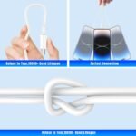 Apple MFi sertifikuotas Lightning įkrovimo kabelis 2 m - Image 3