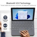 „MoKo Bluetooth“ klaviatūra „Microsoft Surface Go 4 2023 / Go 3 2021 / Go 2 2020 / Go 2018“ - Image 4