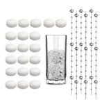 Bolosa 20 plaukiojančių žvakių