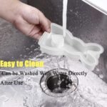 3D velykinio zuikučio silikoninės žvakių formos, 2 vnt. - Image 3