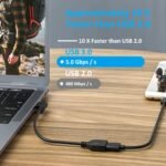 USB 3.0 prailginimo kabelis, 5 Gbps, 1 m - Image 5