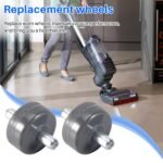 Veciado 2vnt ratukai dulkių siurbliui NV350 NV351 NV355 NV356E NV500 NV501 - Image 4