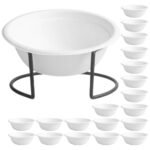 „Holibanna“ vienkartiniai naminių gyvūnėlių dubenėliai su laikilliu