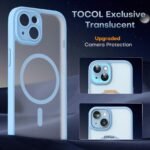 TOCOL iPhone 15 Plus dėklas su „MagSafe“