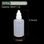 YOKIVE 10 vnt. buteliukų su plastikine suspaudžiama pipete (50 ml) - Image 2
