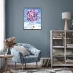 Grebesty piešimas pagal skaičius 40x50cm, rinkinys be rėmo - Image 2