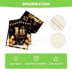 „Artoid Fashion“ 18 gimtadienio stalo takelis 40x140 cm - Image 5