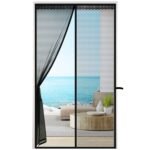 „Cinkee“ durų tinklelis nuo vabzdžių 90 x 190 cm magnetinis