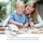 12 vnt. jūros gyvūnų sausainių formelės - Image 5