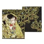 CARMANI Plonas sulankstomas veidrodis, su G. Klimto paveikslu „Bučinys“ - Image 3