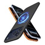 LISEN itin plonas iPhone 17 Pro Max dėklas „MagSafe“