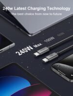 XAOSUN 240 W USB C į USB C laidas 5 m - Image 5