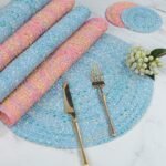 Apvalūs medvilniniai padėklai, 6 vnt. - Image 2