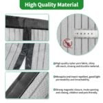 „Meet Beauty“ magnetinis durų tinklelis nuo vabzdžių 90 x 200 cm - Image 2