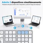 OMOTON „Bluetooth“ klaviatūra - Image 2