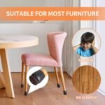 RCHYFEED 24 vnt. kėdžių kojų apsaugos 28–32 mm - Image 4