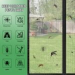 „Meet Beauty“ magnetinis durų tinklelis nuo vabzdžių 90 x 200 cm - Image 3