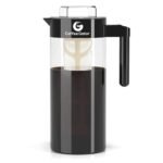 1,4 l šaltos kavos, arbatos stiklinis indas su filtru - Image 5