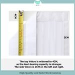 Magnetinis durų tinklelis nuo vabzdžių 120x210 cm (Trūksta tvirtinimo) - Image 4