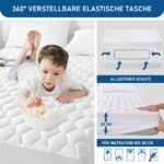 GRT neperšlampamas čiužinio užtiesalas 90 x 190 cm - Image 4