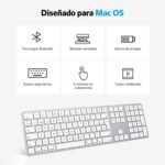 OMOTON „Bluetooth“ klaviatūra - Image 5