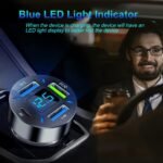 USB cigarečių lizdo adapteris 50 W - Image 4