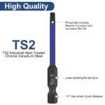 HPHOPE profesionalus Torx antgalių rinkinys, 12 dalių - Image 3