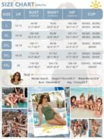 Moteriškas XXL dydžio vientisas maudymosi kostiumėlis - Image 5