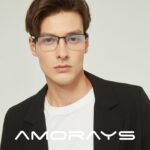 Akiniai skaitymui +2,50 iš aliuminio, apsaugantys nuo mėlynos šviesos - Image 3