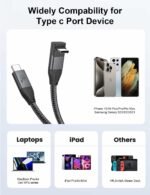 XAOSUN 240W USB C laidas 1M, 20Gbps USB 3.2 - Image 5