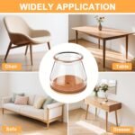 RUSIDO 20 vnt. kėdžių kojų apsaugos 33-40 mm - Image 5