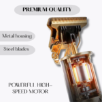 Vintage įkraunamas galvos, barzdos plaukų kirptuvas - Image 6