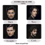 Vintage įkraunamas galvos, barzdos plaukų kirptuvas - Image 4