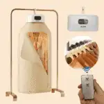 ADM sulankstoma drabužių džiovyklė ir drabužių garintuvas