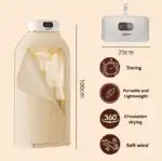 ADM sulankstoma drabužių džiovyklė ir drabužių garintuvas - Image 3