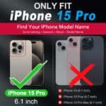 SHIELDON iPhone 15 Pro odinis dėklas - Image 2