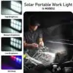 OHAYORI LED saule įkraunamas prožektorius - Image 2